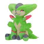 Pokemon Center Original 640 Pl&uuml;&uuml;s sobib Virizion Pok&eacute;mon 13&times;10.5&times;9(K &times; L &times; Dcm) green