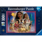 Puzzle 100 pi&egrave;ces XXL Le royaume des souhaits, Disney Wish, A partir de 6 ans, 12001048, Ravensburger