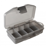 1 tk kalastustarvete karp, mis on lahterdatud kukkumiskindlast plastikust large