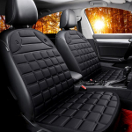 Soojendusega autoistme padja kate Hoia soojas Talvine majapidamispadi Universaalne 12V soojendus istmepadi Autotarvikud Elektriline istmesoojendus 1 pc must