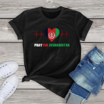 Naljakad Afganistani lipu graafilised T-s&auml;rgid naistele Unisex l&uuml;hikeste varrukatega T-s&auml;rgid Kawaii riided Harajuku topid &Uuml;lem&otilde;&otilde;dulised naiste T-s&auml;rgid XS must