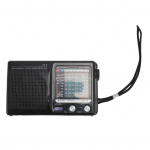 Kaasaskantav mitme sagedusribaga raadio FM MW SW multifunktsionaalne sisseehitatud Bluetooth-kiip kaasaskantav mini eakatele