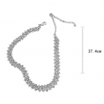 Full Choker kaelakeed naistele Geomeetrilised kaelakeed 1pc