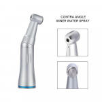 NICEDEN Dental Inner Water Spray 1:1 Low Speed Turbine Contra Angle Blue ring Air motor Low speed handpiece with LED Contra angle