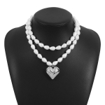 Boho Vintage imitatsioonist p&auml;rlihelmestest s&uuml;dameripatsiga kaelakee naistele barokkstiilis ehtekink kuld