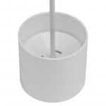 Golfi treeningvahendid Valge plastikust golfiaugu tass Putimine Puter Golfi lipuvars Hoov Aed Treening Tagahoov Harjutamine Putitamise t&ouml;&ouml;riist