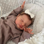 49 cm riidest keha n&auml;htavate veenidega simulatsiooninukk 19 tolli Bebe vasts&uuml;ndinu Reborn-nukk Laura k&auml;sitsi valmistatud 3D-v&auml;rvitud nahk juba valmis realistlikud beebinukud Cloth Body Doll