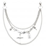 Seksikad p&uuml;kste ketid, punk-teksade ketid, rahakoti ketid, unisex p&uuml;kste ketid, lahe esteetiline kett igap&auml;evaseks kandmiseks ja pidudeks. C