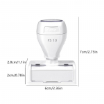 Ripsmete pikendamise treeningu tihendiga tempel presspaberile, &uuml;hekordsed topsid, ripsmehoidja, ripsmepikenduste harjutamise abivahendid