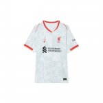 Nike Liverpool FC Dri-FIT ADV Logo Mood L&uuml;hikeste Varrukatega V-kaelusega Retro Jalgpallis&auml;rk Meeste Topid Valge Pure-Platinum Must FQ2013-101 2XL