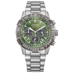 Vaata Promaster Fotogalvaaniline Veekindel SKY Khaki H&otilde;bedane [Citizen] Eco-Drive CA4664-60W Meeste