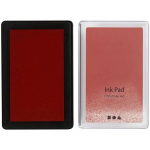 Tampon encreur - 9 x 6 cm - Plusieurs coloris disponibles Rouge Cerise