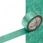Masking Tape MT 15 mm FAB m&eacute;tal vert d'eau - green - Masking Tape (MT) Vert