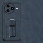 Poco F7 Ultra Cover Matte P&otilde;rutuskindel PU-nahast aluse magnethoidiku &uuml;mbris POCO F7 Pro X7 X6 F6 Pro F7Ultra kaitseraua jaoks for POCO X7 Pro sinine