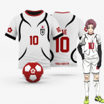 Blue Lock Jaapan U20 Anime Cosplay 3D-prinditud Suurem&otilde;&otilde;duline Meeste ja Naiste T-s&auml;rk Sport Kiiresti Kuivav Hingav Jersey M