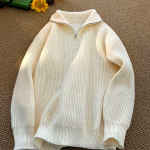 Naiste Meeste Y2K Turtleneck Kootud Kampsun Dressipluusid Meestele Lukuga Korea Talvine &Uuml;leriided Pulloverid Meeste Pluus M beež