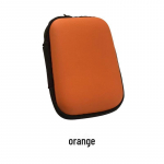 Kaasaskantav EVA multifunktsionaalne k&otilde;rvaklappide ja kaabli hoiukott oranž