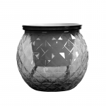 Mini isekastvad lillepotid, l&auml;bipaistvad plastikust taimepotid, isekastvad istutuspoti vaas kodu kaunistamiseks hall v&auml;rv