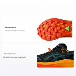 Asics Fuji Lite 5 Saxon Green Rainy Lake Meeste Tennised Must 1011B889-300 40.5