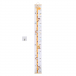 Beebi pikkuse m&otilde;&otilde;tmise t&ouml;&ouml;riist eemaldatav kokkurullitav laste pikkuse m&otilde;&otilde;tmise tabel, mis m&otilde;&otilde;dab ja j&auml;lgib laste kasvu