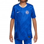 Nike Dri-Fit T-s&auml;rk Hooaeg Chelsea Koduf&auml;nnide Versioon Mugav Moodne Mitmek&uuml;lgne L&uuml;hikeste Varrukatega Laste Topid HJ5285-496 S