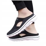 Meeste &uuml;lisuured paksu talla &uuml;he jalaga sandaalid, v&otilde;rkpinnaga poolsussid vabaajajalatsid 43