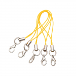 100 pakk DIY telefonipael pol&uuml;ester materjalist telefoni amulett karabiin Randmepael Sobib MP4-m&auml;ngijatele isetegemise projektidele