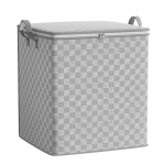 Eriti suur 220-liitrine riidest hoiukast tekkide, voodipesu, riiete ja aluspesu jaoks &ndash; kaasaskantav ja kerge, t&otilde;mblukkude ja k&auml;epidemetega, h&otilde;lpsasti kaasaskantav 110 liters