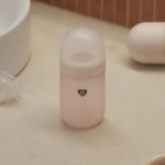 &Otilde;hem, vastupidavam!_K&otilde;ik-ohutu silikoonist klaaspudel (roosa) (160ml/240ml) Silicone Pink 240ml