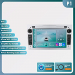 Hizpo Android 14 Autoraadio DSP Traadita Carplay Auto Opel Astra H J 2004 Vectra Vauxhall Antara Zafira Corsa C D Vivaro Meriva Veda jaoks S P1 4Core 1G 32G AI