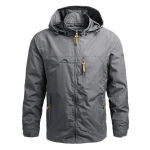 Meeste tuulejakid &uuml;ler&otilde;ivad Meeste talve kevad veekindel mantel kapuuts Meeste riided XXXL