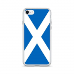Coque iPhone &ndash; Drapeau &Eacute;cosse &ndash; iPhone SE 2020 &ndash; Supp &ndash; Mitmev&auml;rviline &ndash; Vertikaalne