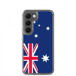 Coque T&eacute;l&eacute;phone &ndash; Samsung &ndash; Galaxy S23 Plus &ndash; Drapeau Australien &ndash; Souple &ndash; mitmev&auml;rviline