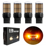 Aokyoung T20 LED suunatuli T20 LED, &Uuml;hekordne kollane, oranž, kiilukujuline osa, 7440 W21W, T20 Single 7440 W21W oranž