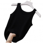 Naiste vest &Uuml;markaelusega varrukateta Slim Fit tanktopid, &uuml;hev&auml;rvilised soonikkoes kerged spordivestid, igap&auml;evane kandmine 2XL