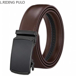 Business Casual automaatne rihma toimne pandlaga ehtsast nahast rihm Kahekihiline veisenahast t&ouml;&ouml;pulk 110cm