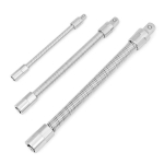3 tk Painduv Padruni Pikendusvarras Ratasv&otilde;tme T&ouml;&ouml;riistade Komplekt 1/4'' 3/8'' 1/2''
