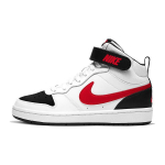 Nike Court Borough Mid 2 GS Valge University Red Laste tossud Must CD7782-110 36.5