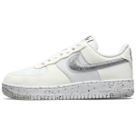 Nike Air Force 1 Crater White Naiste Tossud Summit-White Black DH0927-101 37.5