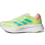 Adidas Adizero Boston 10 Peaaegu Laimim&uuml;ndi Kiirusega Naiste Tossud Roheline Valgus-V&auml;lgatus-Oranž GY0906 37⅓