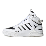 Adidas Neo D-Pad Mugavad Trendikad Keskmise S&auml;&auml;rega Rula Kingad Unisex Tossud Valge Must IG7620 40⅔