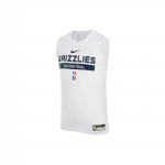 Nike Memphis Grizzlies Dri-Fit NBA varrukateta treening T-s&auml;rk Uus v&auml;ljaanne Meeste pealisr&otilde;ivad Valge FN5207-100 S