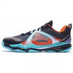Li-Ning Chameleon VI libisemiskindlad kulumiskindlad hingavad madalad sulgpallijalatsid Unisex toss Must Sinine Oranž AYAS014-3 36⅓
