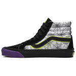 Vans Halloween X SK8 Mugavad K&otilde;rge S&auml;&auml;rega Rula Kingad Unisex Tossud Must Valge Lilla VN0A38GF00X 35