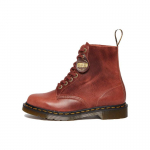 dr. Martens 1460 Nahast Moodsad L&uuml;hikesed Commuter Saapad Unisex Saapad Punakaspruun 30576293 36