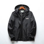 Kevad- ja s&uuml;gismeeste &otilde;hukesed meeste &otilde;uer&otilde;ivad S&uuml;gis- ja talvine kiiresti kuivav vabaaja spordijakk Meeste jakk XXXXL must