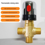 Messingist termostaatsegamiskraan k&ouml;&ouml;ki ja vannituppa - Temperatuuri reguleerimine kuuma ja k&uuml;lma vee jaoks