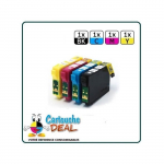 EPSON T1295 Lot 4 cartouches compatible WorkForce WF7015 WF7515 WF7525