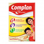 Complan Kesar Badam Toitumisjook Pulber Lastele 500 g Karbis Tasuta Shakeriga, Valgud ja 34 Toitainet