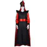 Film Jafar Cosplay Kost&uuml;&uuml;m Kombinesoon Keep M&uuml;tsiga Meestele Naistele R&otilde;ivad Halloweeni Kost&uuml;&uuml;mid Cosplay rollim&auml;ngu peokost&uuml;&uuml;m XL black